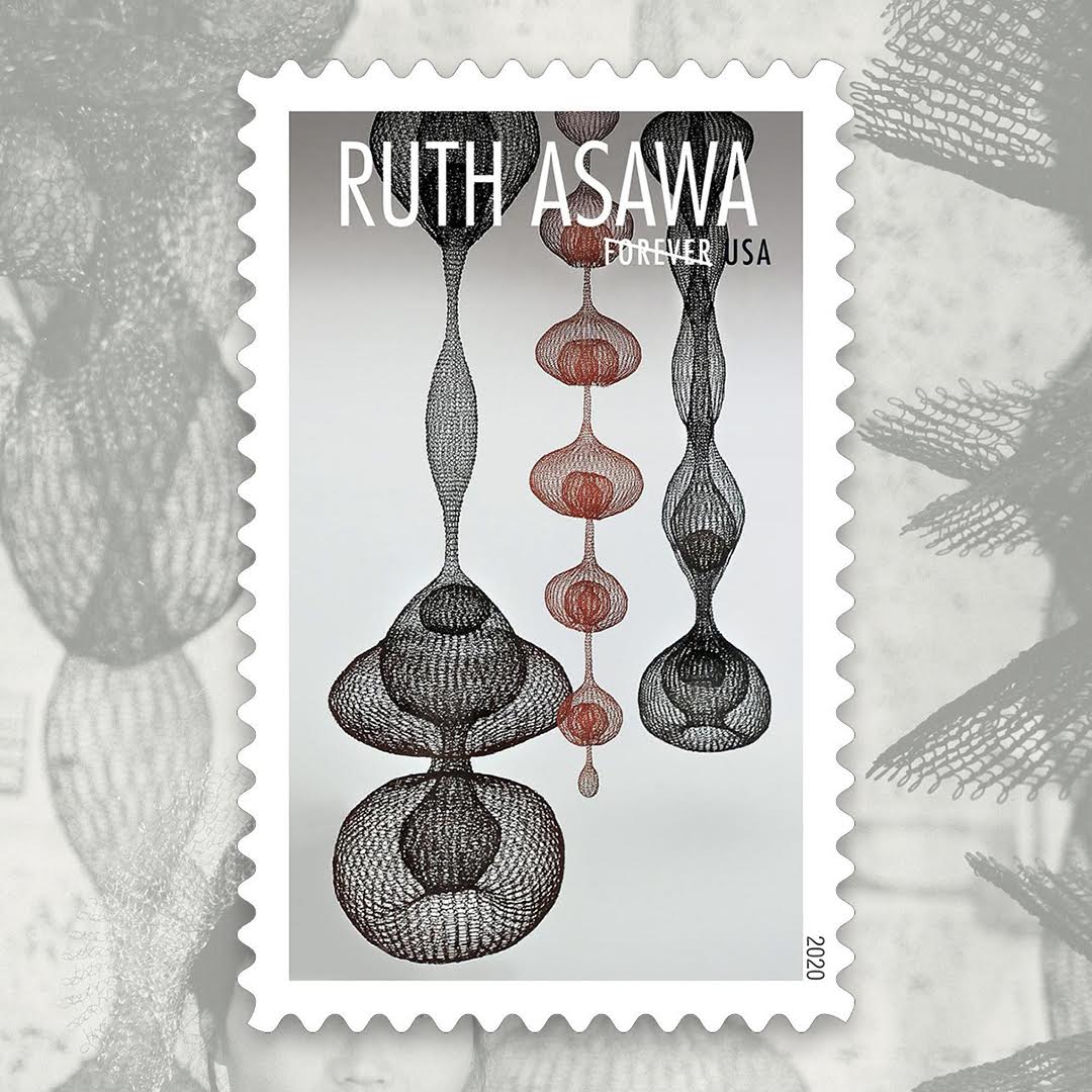 Ruth Asawa stamp