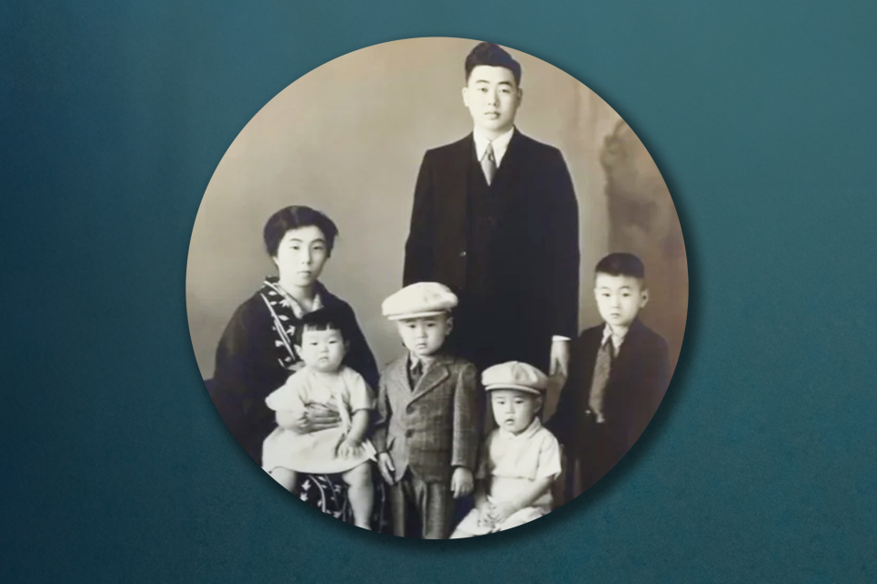 old family portrait