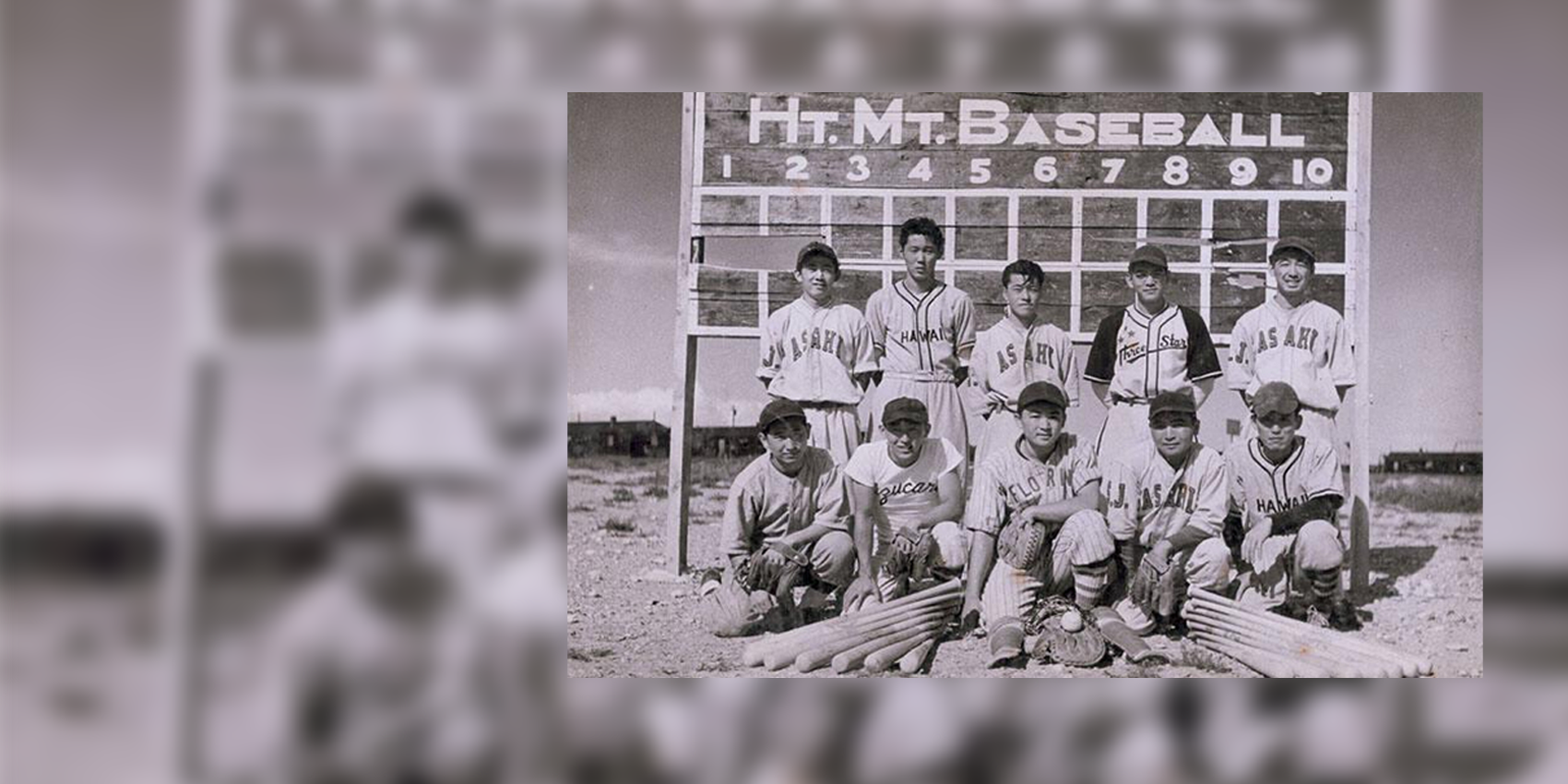 Heart Mountain Baseball team photo