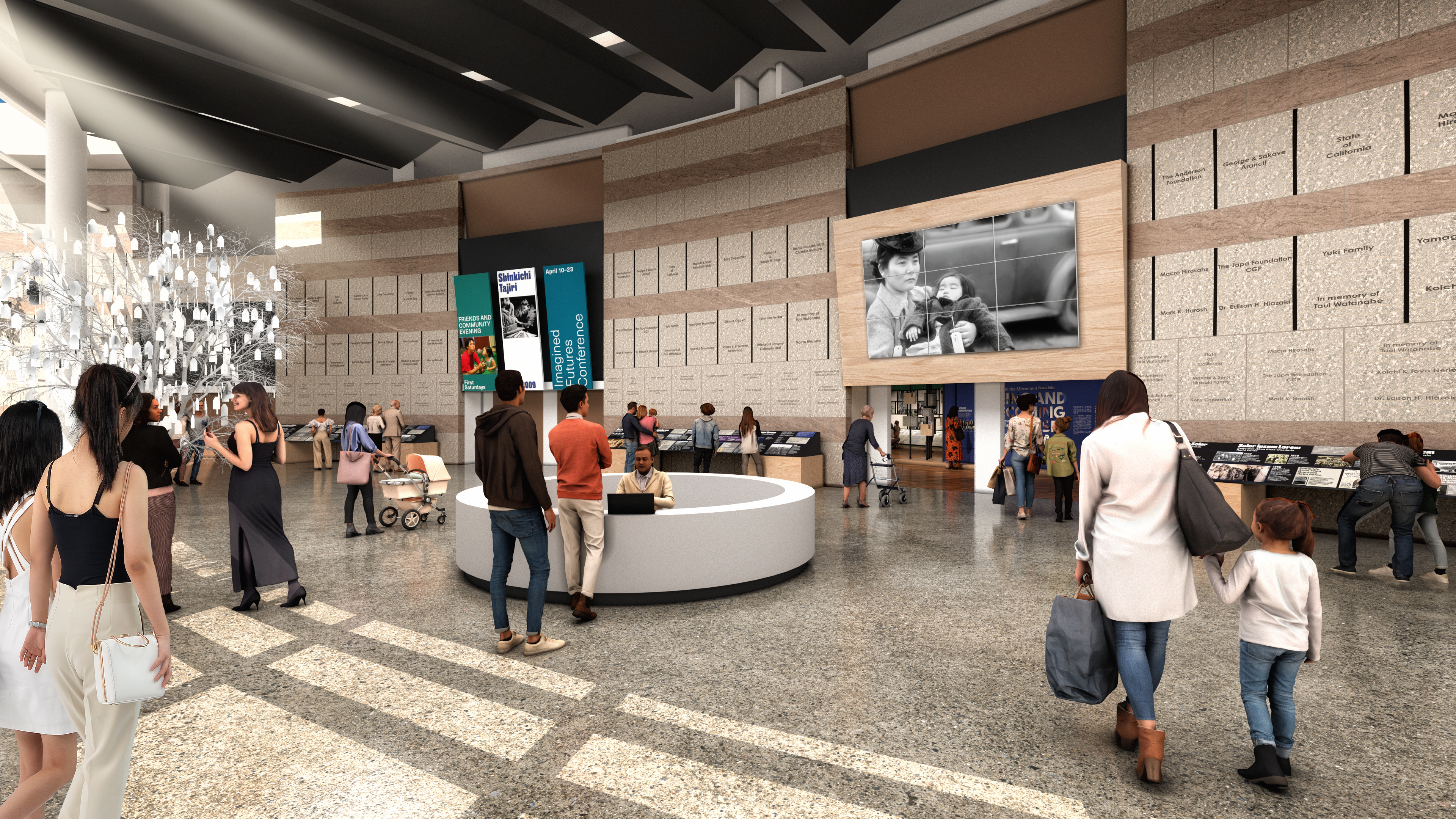 rendering ACH main hall