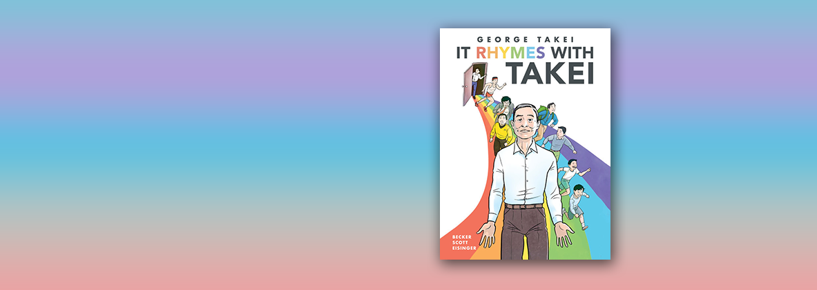It rhymes with Takei book cover