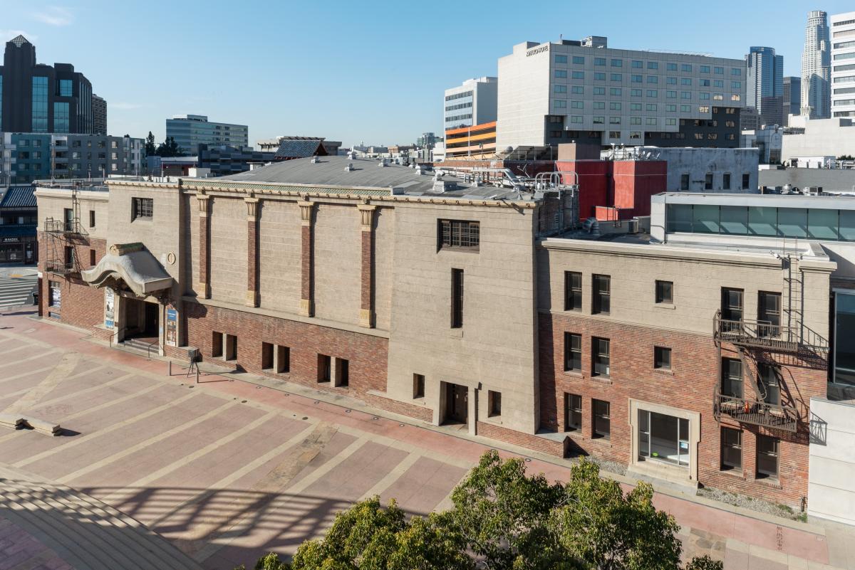 exterior photo of JANM historic building