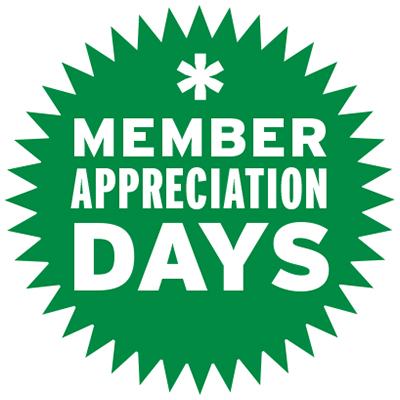 Member Appreciation Days