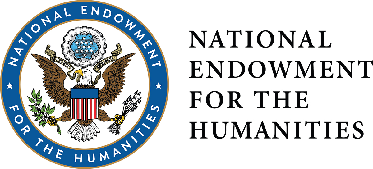 National Endowment for the Humanities logo with text and graphic