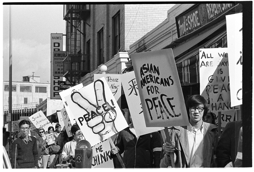 Asian Americans for Peace Rally