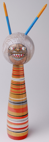 Custom kokeshi by Ferris Plock