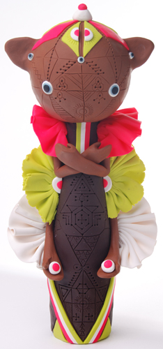 Custom kokeshi by Meredith Dittmar
