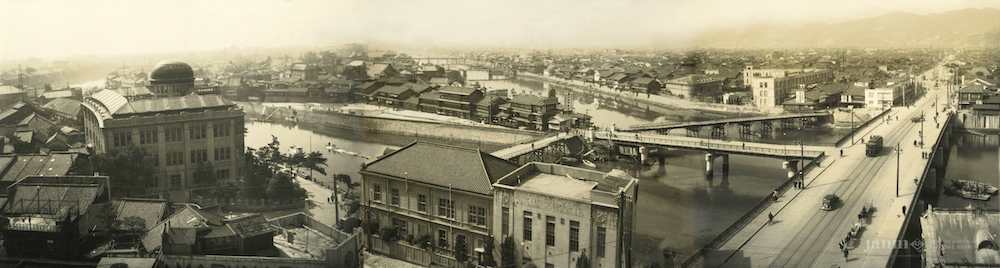 downtown hiroshima aioi bridge small