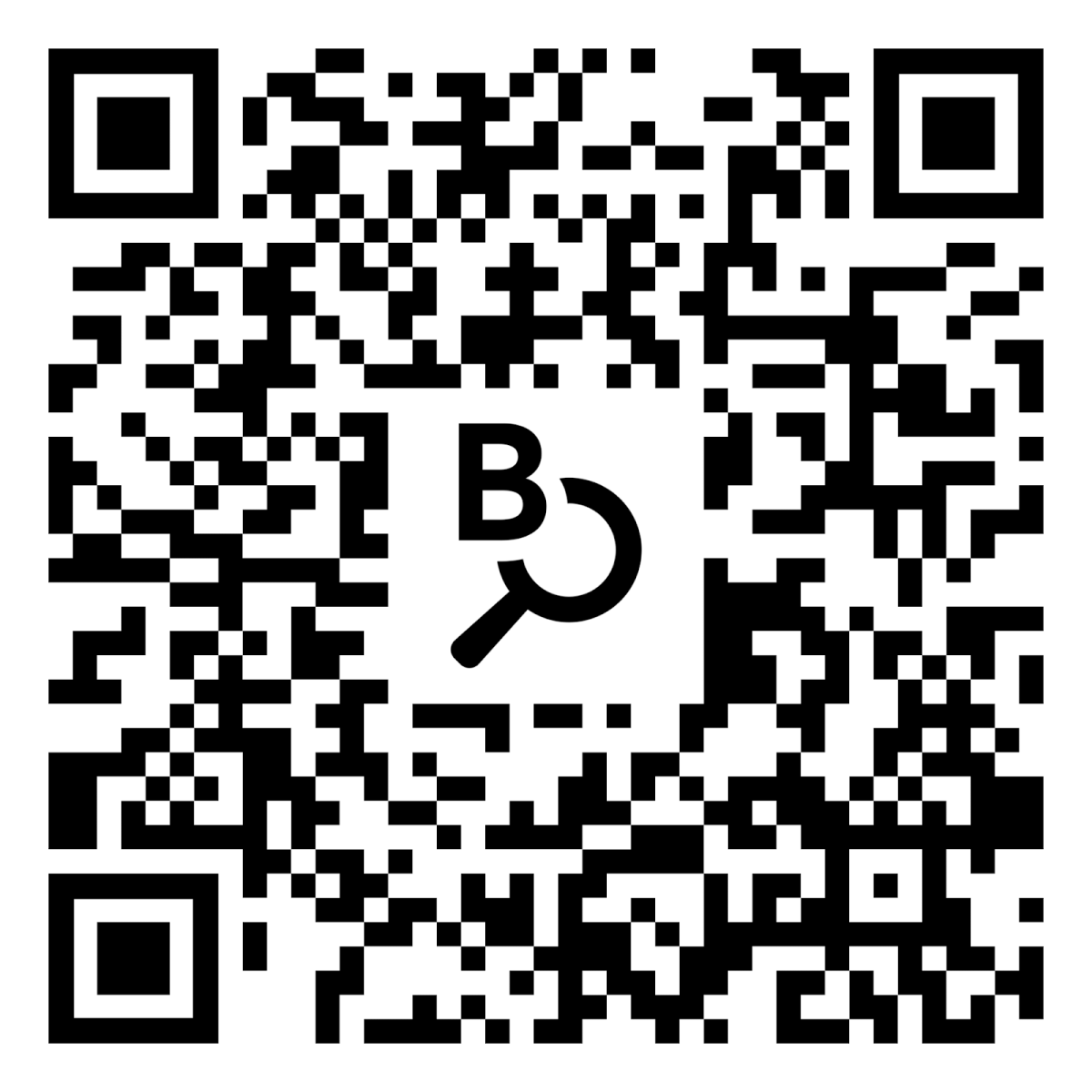 QR code to download the Bloomberg Connects app