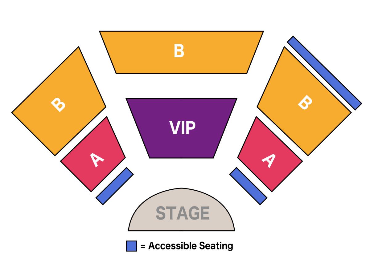 Seating sections in the Tateuchi Democracy Forum