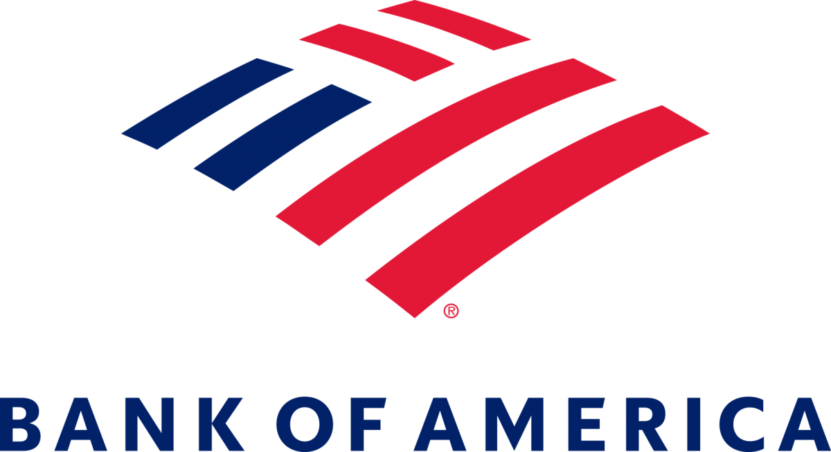 Bank of America logo in a square