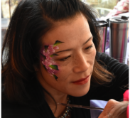 Oshogatsu Family Festival face painting