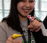 Year of the Rat finger puppets