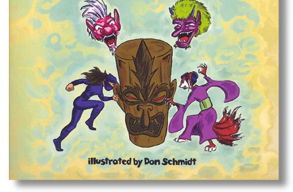 Ninja Mom and the Tengonis in the Tiki