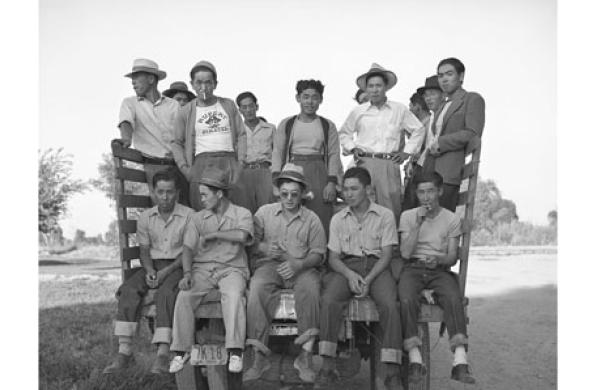 Rupert, Idaho - Laborers on a truck