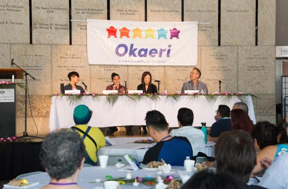 Okaeri 2018 Conference paneled disccussion.