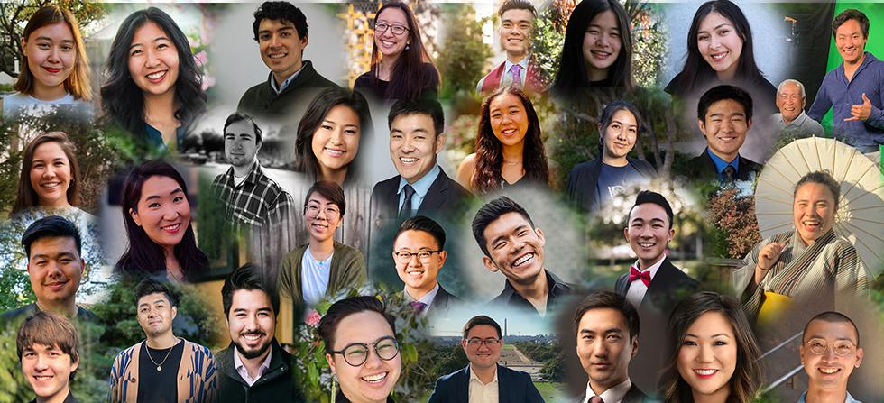 collage of faces of 30 young people