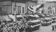 1932 Olympics parade photo by Toyo Miyatake Studios