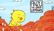illustration of a dinosaur from anzu the great listener book