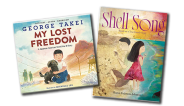 George Takei' My Lost freedom book, Sharon Fujimoto's Shell Song book