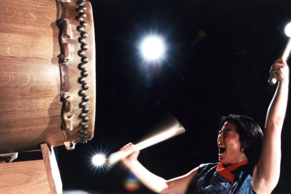 Ann Ishimaru of Portland Taiko