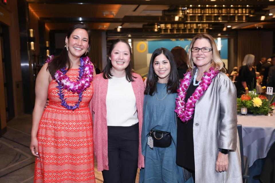 Erin Aoyama, Lisa Doi, Mia Russell, and Ann Burroughs
