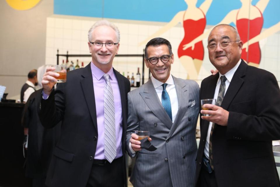 Jeff MacIntyre, David Ono, and John Hayashi