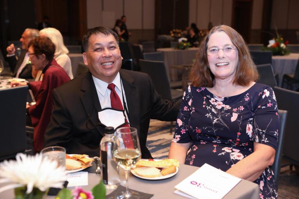 Mitch Homma and Stephanie Stone