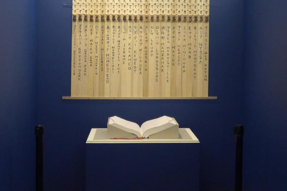 Ireicho room book and sotobas