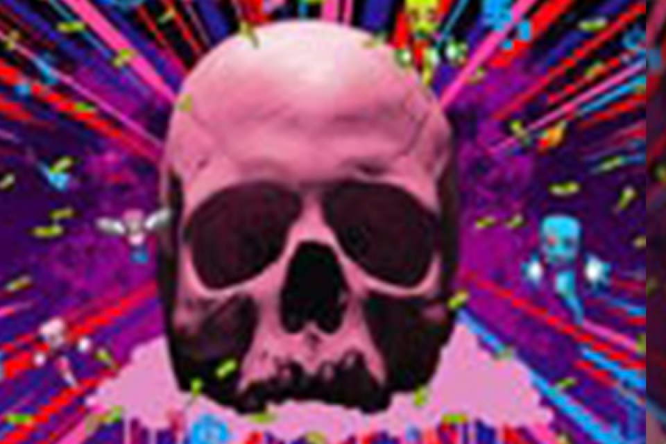 mike shinoda and skull art