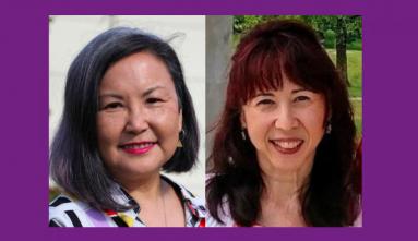 Authors Naomi Hirahara, former editor of The Rafu Shimpo, and Kathleen Burkinshaw, author of The Last Cherry Blossom