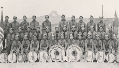 Heart Mountain Boy Scouts group photo
