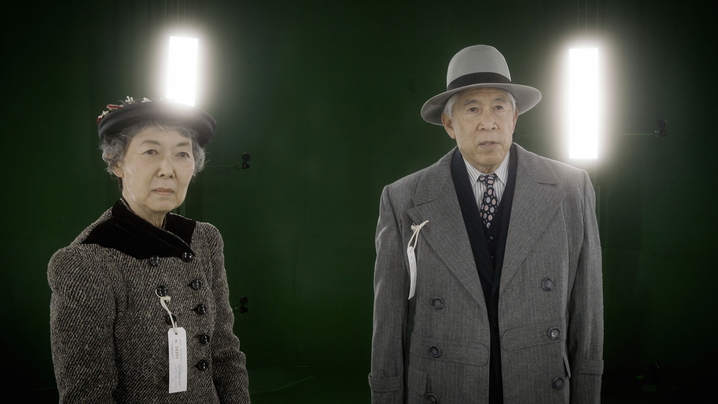 Patty and Steve Nagano in the volumetric capture studio